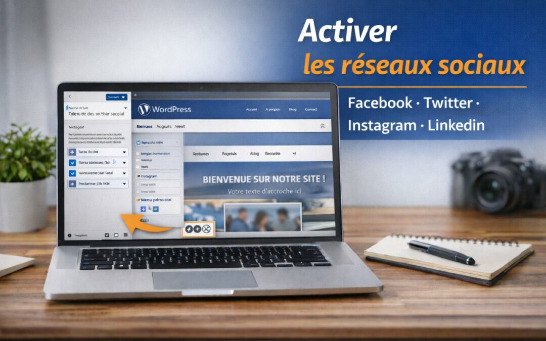 Activer les réseaux sociaux dans WordPress