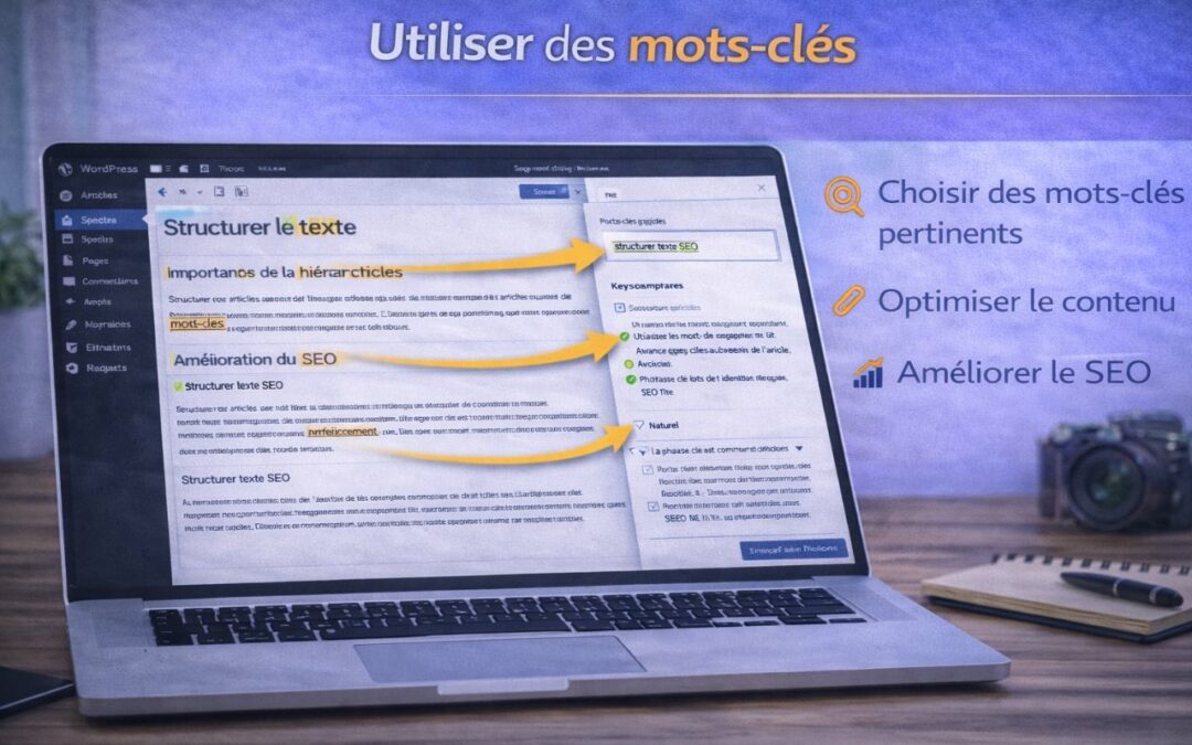 Utiliser des mots-clés dans WordPress