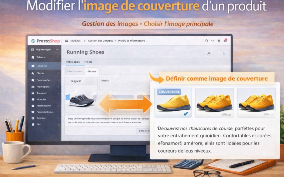 Modifier l’image de couverture d’un produit dans PrestaShop