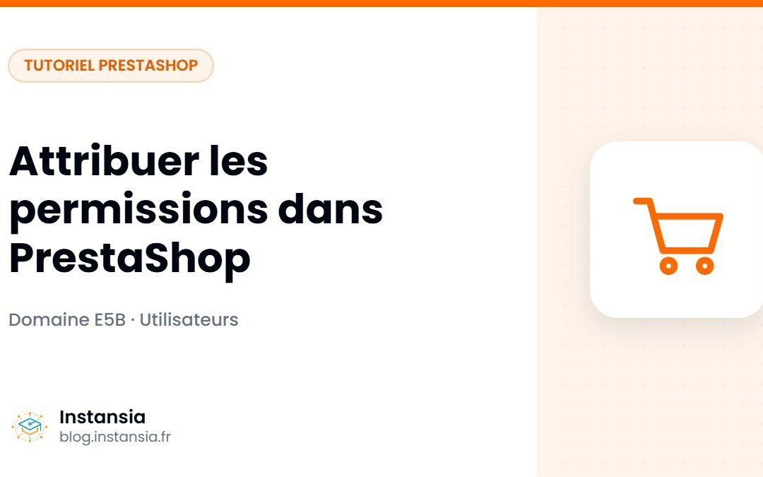 Attribuer les permissions dans PrestaShop