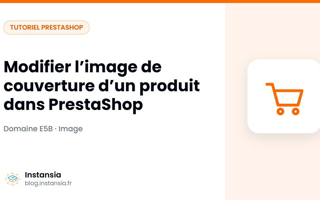 Modifier l’image de couverture d’un produit dans PrestaShop